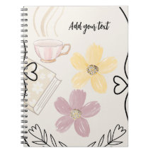 Personalized Spiral Photo Love Notebook