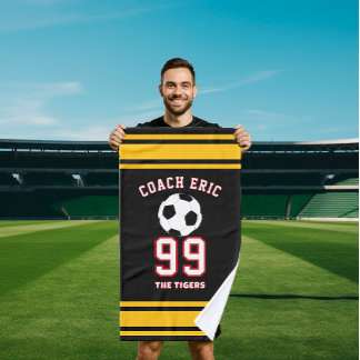 Personalized Sports soccer coach Football Player