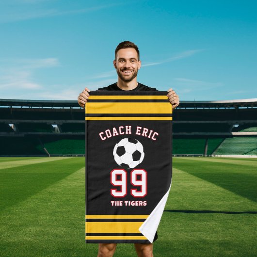 Personalized Sports soccer coach Football Player