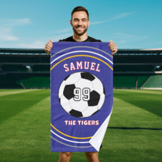 Personalized Sports soccer Football Player