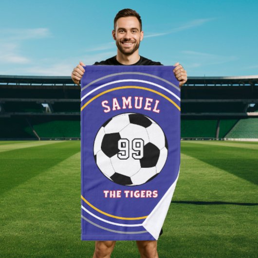 Personalized Sports soccer Football Player