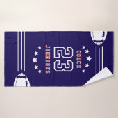 Personalized Sports Towel Players and Coach (Serviette de bain)