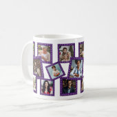 Personalized Spring Blossom Framed 17 Photos Mug Koffiemok (Voorkant links)