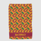 Personalized SRI LANKA Golfhanddoek (Voorkant)