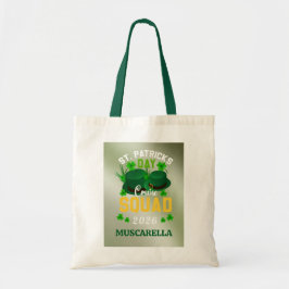 Personalized St. Patrick's Day Cruise Squad  Tote Bag