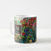 Personalized Stained Glass Wildflower Mug (Devant gauche)