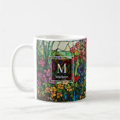 Personalized Stained Glass Wildflower Mug (Gauche)