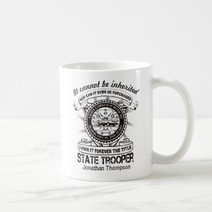 Personalized State Trooper Appreciation Koffiemok