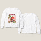 Personalized Strawberry & Little Mouse Tri-Blend (Voorkant /achterkant)