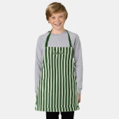 Personalized Stripe Apron for Kids and Adults Schort (Gedragen)