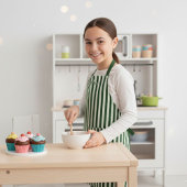 Personalized Stripe Apron for Kids and Adults Schort