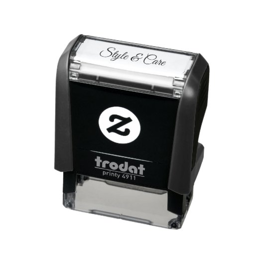 Personalized Stylish Font Self-Inking Name Stamp Zelfinktende Stempel (Product)