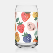 Personalized Summer Colorful Strawberry Pattern (Verso)