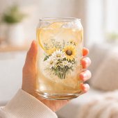 Personalized Summer Daisy Bouquet with Name