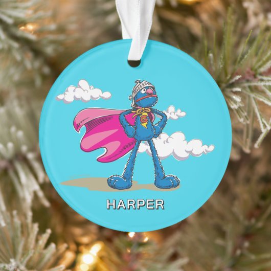 Personalized Super Grover | Custom Name & Photo (Arbre)