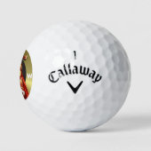 Personalized Superhero Callaway Warbird Golf Balls Golfballen (Logo)