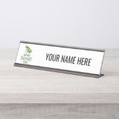 Personalized Support Independent Media Desk Bureau Naambordje (Voorkant)