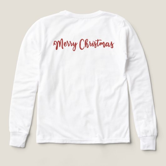 Personalized T-Shirt Tri-Blend Shirts (Motif verso)