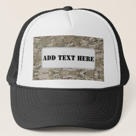 Personalized Tactical Military Camo Trucker Pet