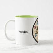 Personalized Tanuki Mug | Custom Name & Message Ja (Gauche)