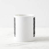 Personalized Teacher Appreciation Chalkboard Heart Koffiemok (Center)