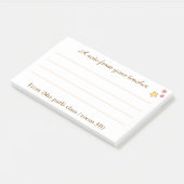 Personalized Teacher appreciation gift Post-it® Notes (Schuin)