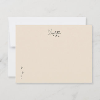 Personalized Thank You Cards for Gifts Briefkaart