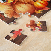 Personalized Thanksgiving Child Name Puzzle  (Côté)