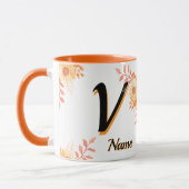 Personalized Thanksgiving Gift Mug - Custom Name & Mok (Links)