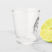 Personalized ’Til Death Wedding Shot Glass Shot Glas (Links)