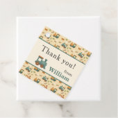 Personalized Train Birthday Thank You Bedankjes Labels (In situ)