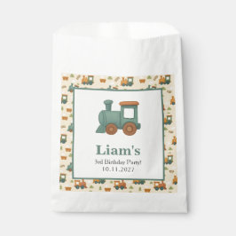 Personalized Train Kids Birthday Party  Bedankzakje