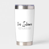 Personalized Travel Mug • Custom Coffee Mug • Insu Geïsoleerde Drinkbeker (Achterkant)