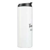 Personalized Travel Mug • Custom Coffee Mug • Insu Thermosbeker (Gedraaid links)
