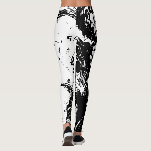 Personalized Trendy Abstract Design Leggings (Dos)