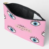 Personalized Trendy Evil Eye Pop Art Pattern Etui (Open)