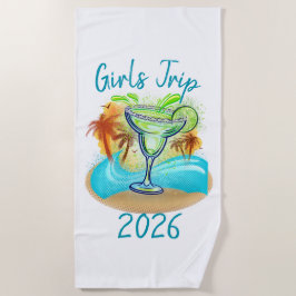 Personalized Tropical Island Strandlaken