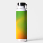 Personalized Tropical Melon Green Waterfles (Achterkant)