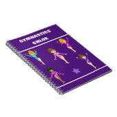 PERSONALIZED TURNDEKEN MET 5 TURNERS NOTITIEBOEK (Rechterzijde)