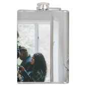 Personalized Two Sided Family Christmas Photo  Heupfles (Achterkant)