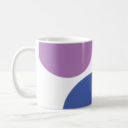 Personalized Two-Tone Mug - Perfect Gift for Coffe (Gauche)