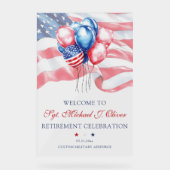 Personalized U.S. Military Retirement (Recto)