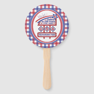 Personalized USA 250–Patriotic Retro Marquee Handwaaier