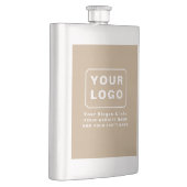 PERSONALIZED UW LOGO NAAM AANGEPASTE TEKST BIJSLAG FLACON (Rechts)