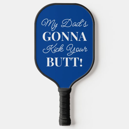 Personalized Vaderdag Funny Pickleball Paddle (Voorkant)