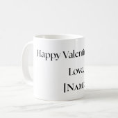 Personalized Valentine Mug From Girlfriend or Wife (Devant gauche)