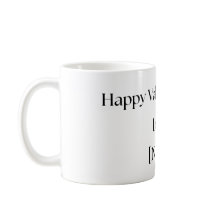 Personalized Valentine Mug From Girlfriend or Wife