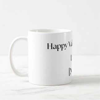 Personalized Valentine Mug From Girlfriend or Wife Koffiemok