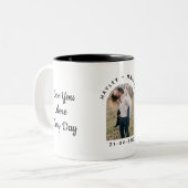 Personalized Valentine Photo Mug for Couples (Devant gauche)
