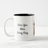 Personalized Valentine Photo Mug for Couples (Gauche)